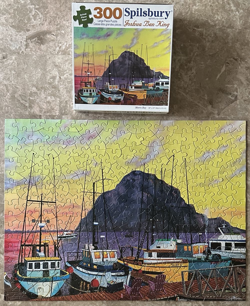 Morro Bay - Spilsbury puzzle collectible [Barcode 192949057143] - Main Image 2