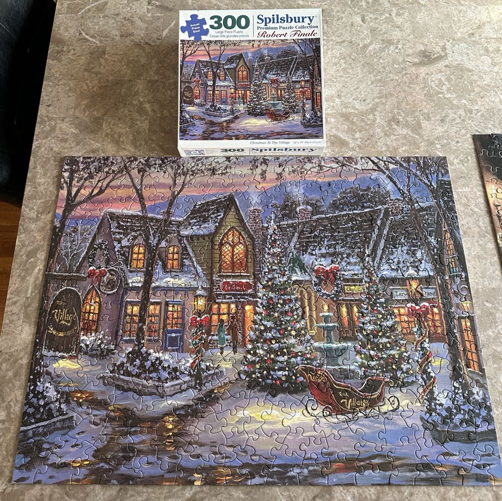 Christmas At The Village - Spilsbury puzzle collectible - Main Image 2