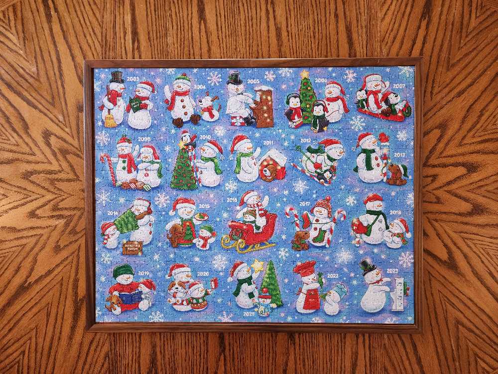 Snow Many Memories  - Hallmark puzzle collectible [Barcode 661127014808] - Main Image 2