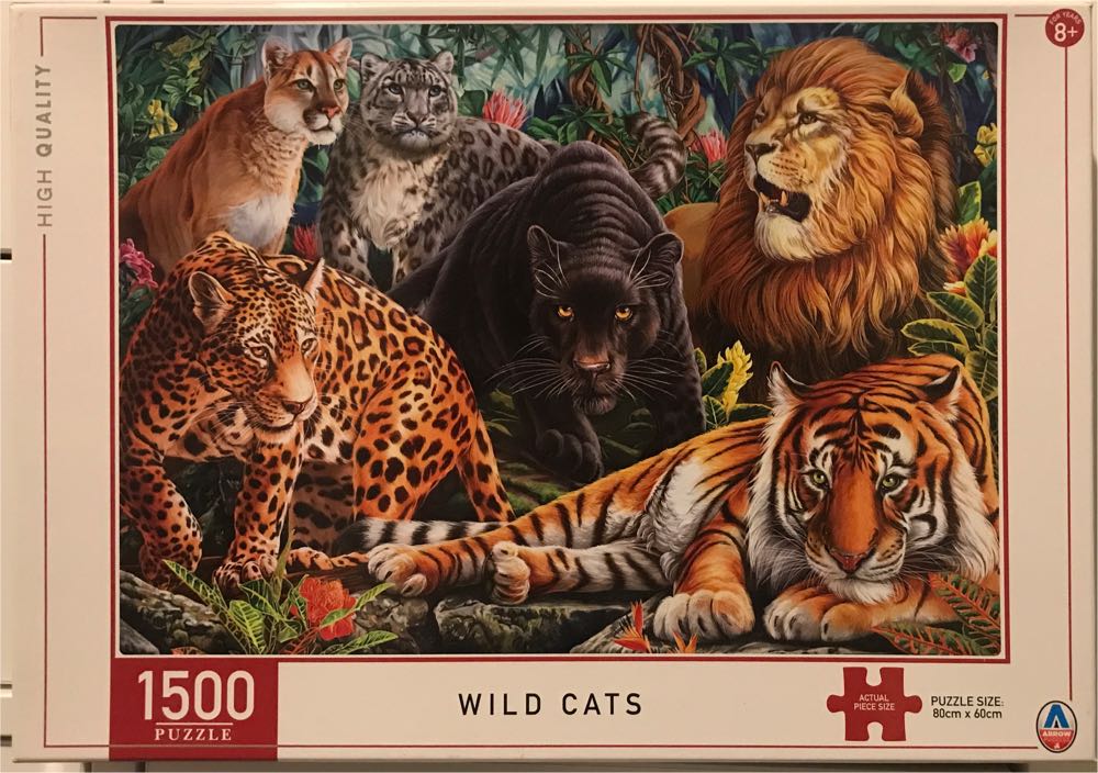 Wild Cats - Arrow Puzzles puzzle collectible [Barcode 9317762197369] - Main Image 2
