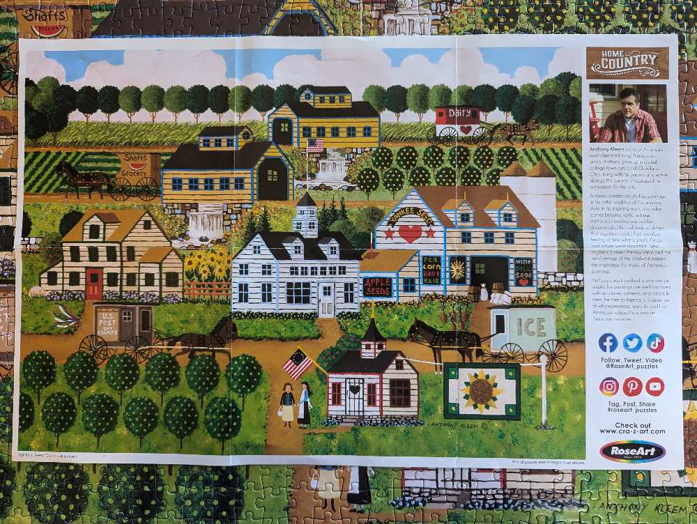 Yankee Seed Co. - Cra-Z-Art (RoseArt) puzzle collectible [Barcode 4895145457569] - Main Image 3