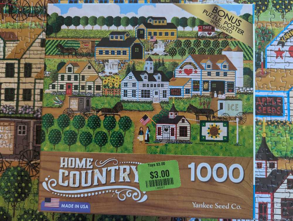 Yankee Seed Co. - Cra-Z-Art (RoseArt) puzzle collectible [Barcode 4895145457569] - Main Image 4