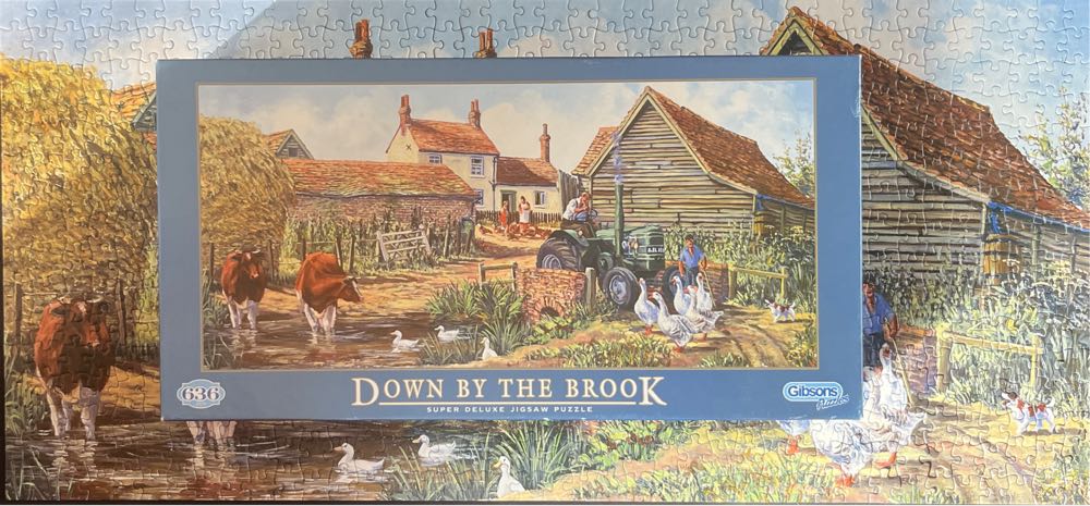 Down By The Brook  - Gibsons 🇬🇧 puzzle collectible [Barcode 5012269003727] - Main Image 4