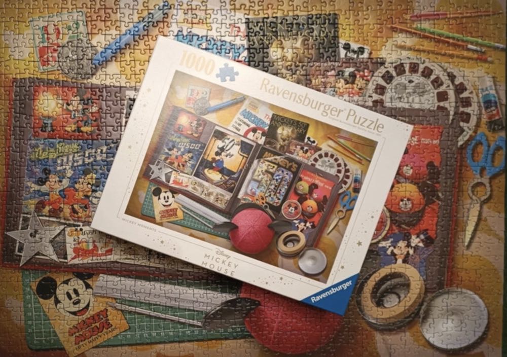 Mickey Anniversary 1970 - Ravensburger puzzle collectible [Barcode 4005556175864] - Main Image 4
