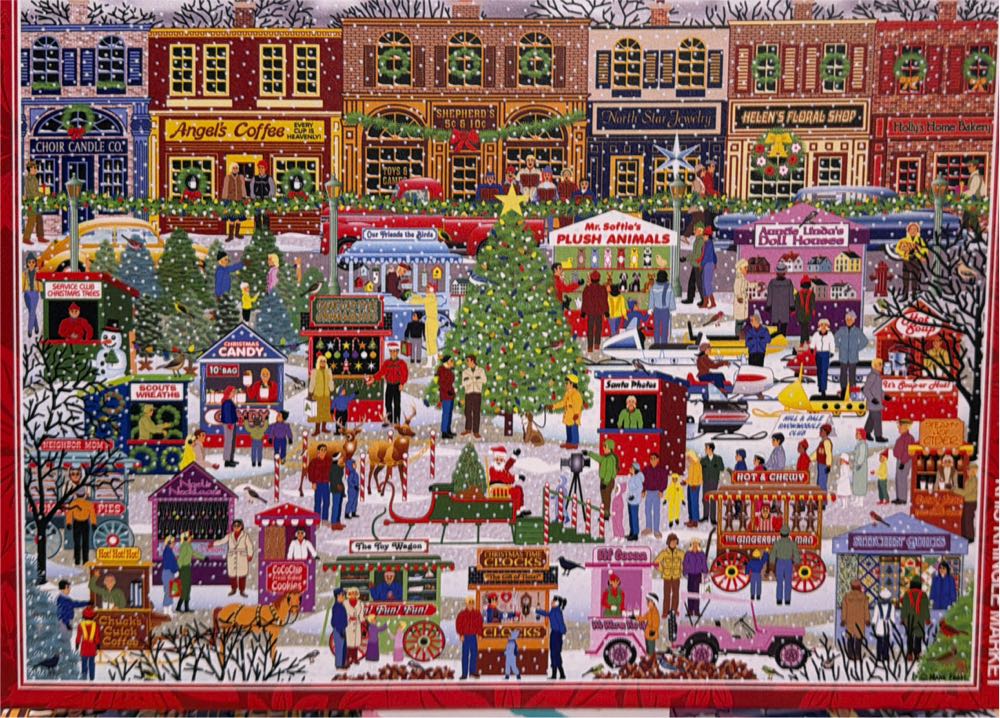 Kris Kringle Market - Alipson puzzle collectible [Barcode 3770001500584] - Main Image 2