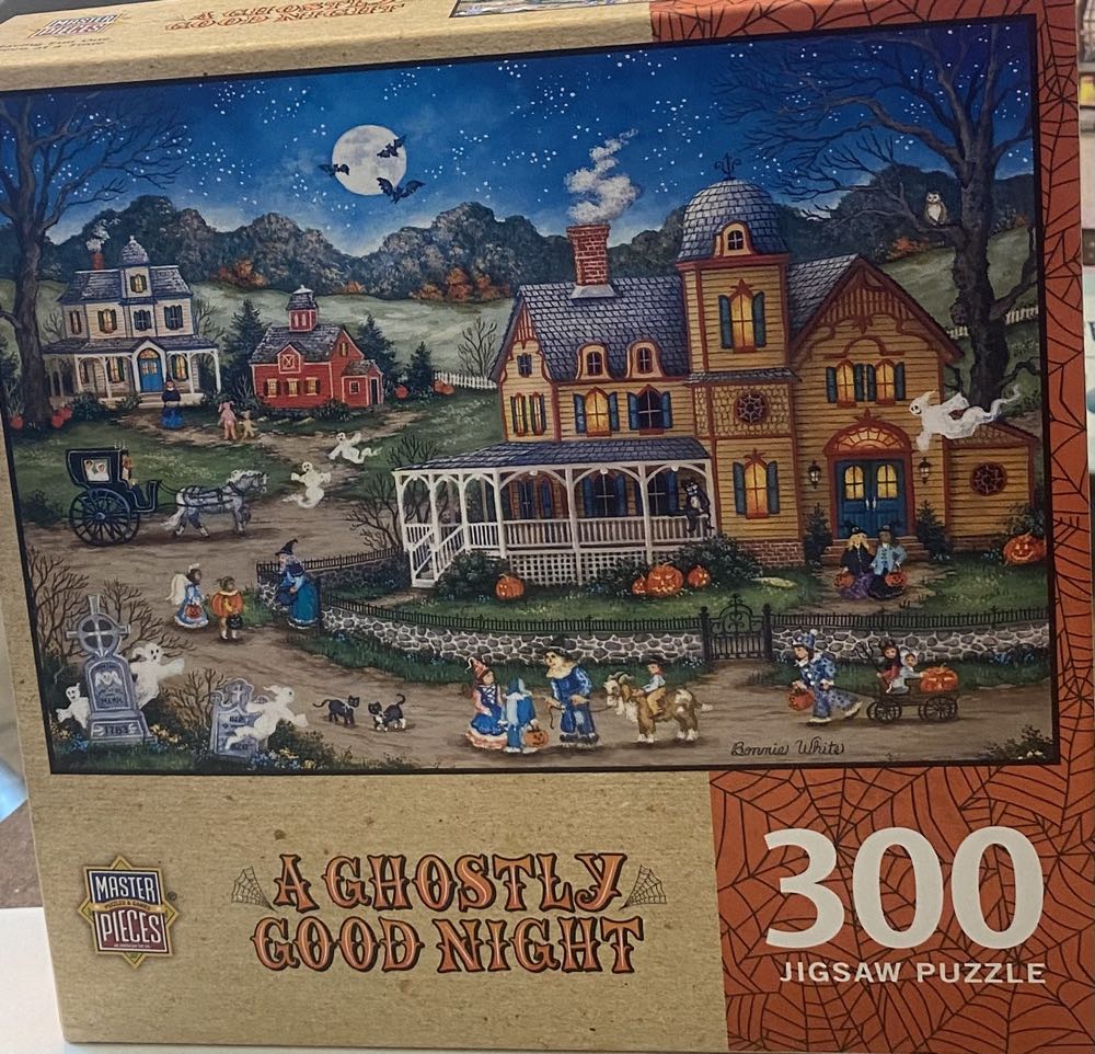 A Ghostly Good Night - Masterpieces, Inc. puzzle collectible [Barcode 705988376757] - Main Image 2