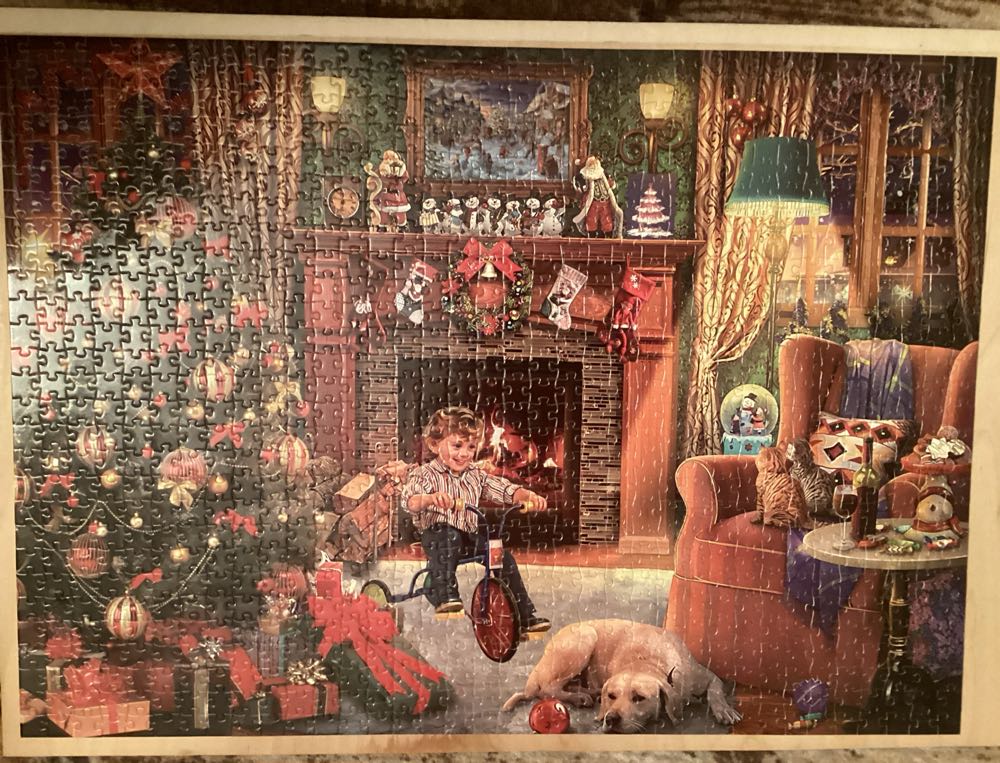 Merry Christmas Advent Calendar - The Jigsaw Puzzle puzzle collectible - Main Image 2