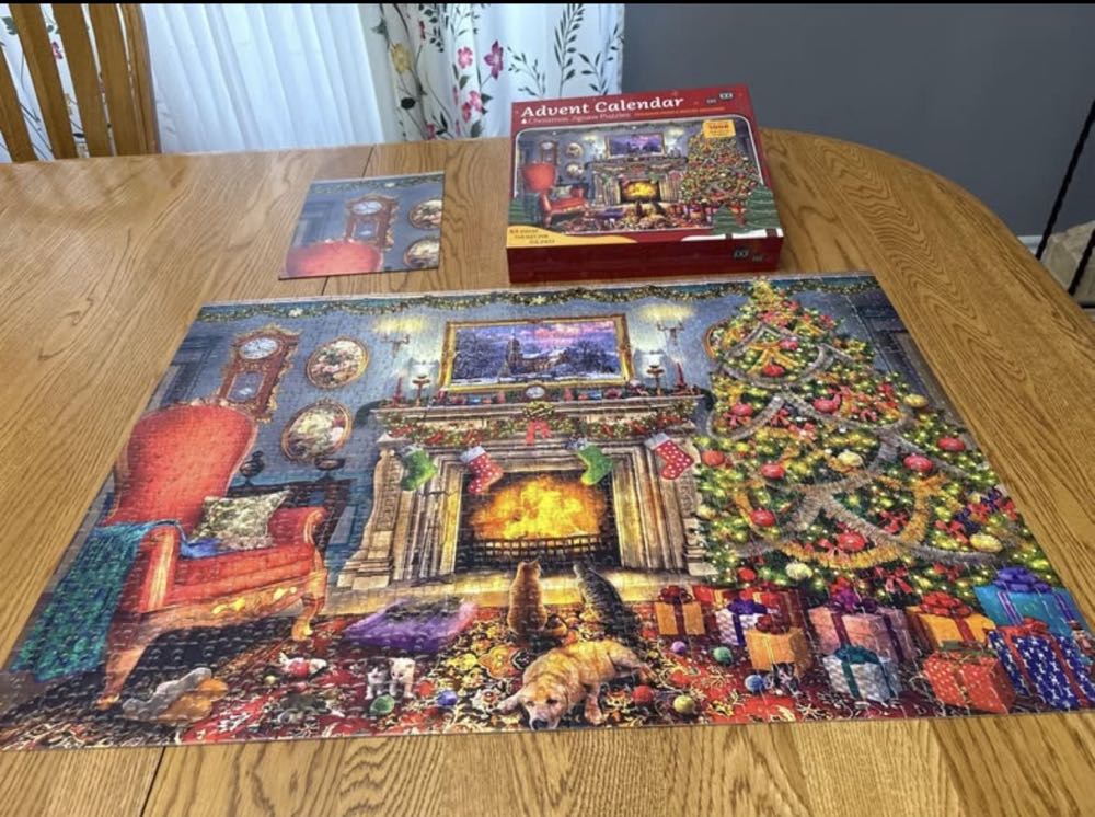 Christmas Paws Advent Calendar - Christmas Jigsaw Puzzles puzzle collectible - Main Image 3