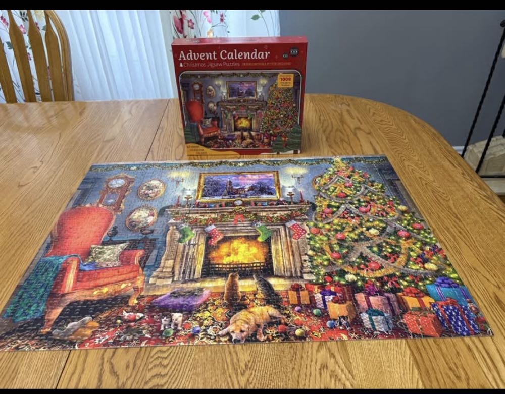 Christmas Paws Advent Calendar - Christmas Jigsaw Puzzles puzzle collectible - Main Image 4