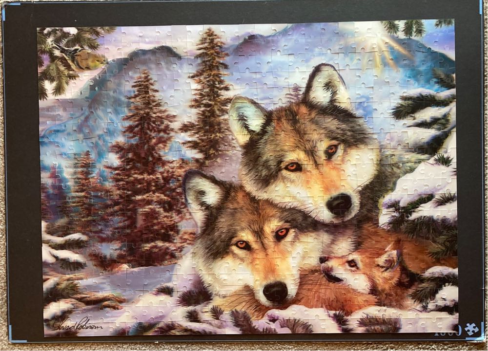 Wolf Harmonie /fertig - No Name puzzle collectible [Barcode 4014156992245] - Main Image 2