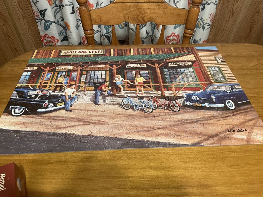 Mutual Expectations - SunsOut puzzle collectible [Barcode 796780399358] - Main Image 3