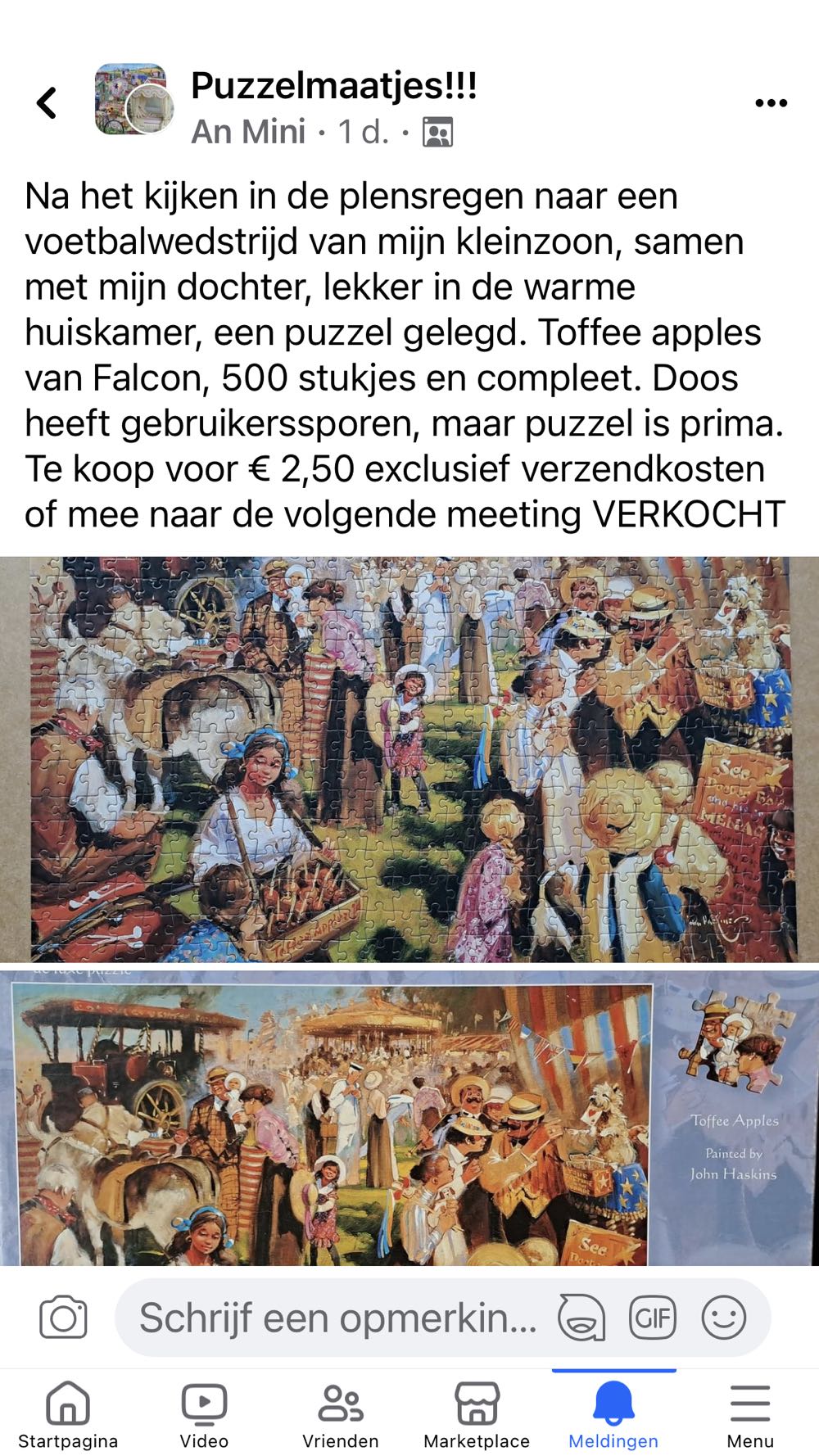 Toffee Apples - Falcon de luxe puzzle collectible - Main Image 3