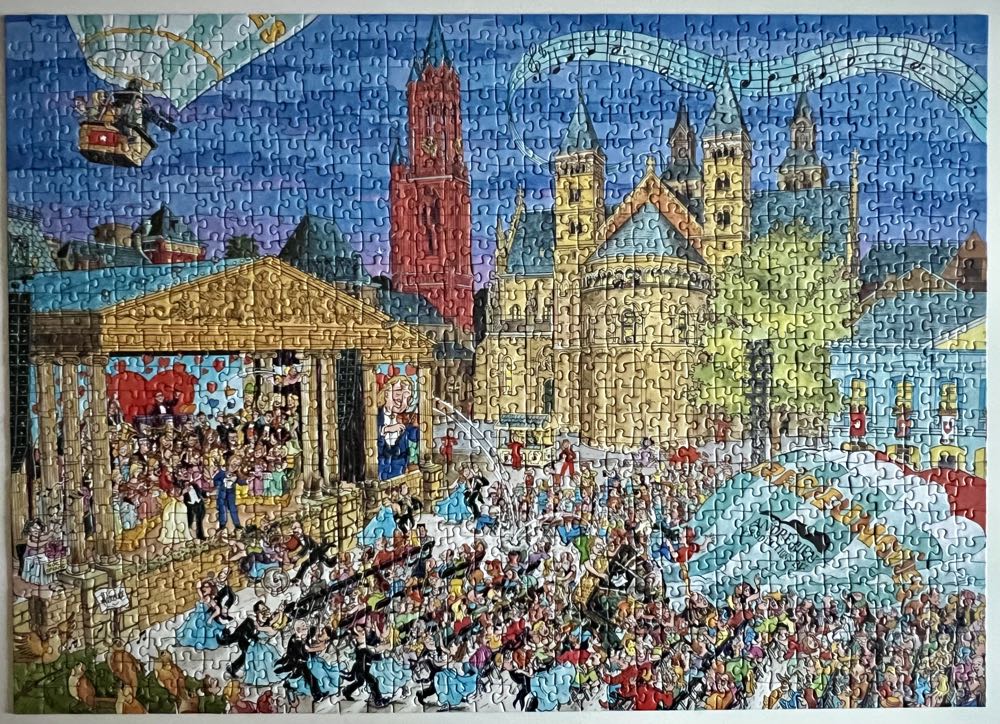 Cities Of The World Maastricht (Saskia Lenen) - Ravensburger puzzle collectible [Barcode 4005556175802] - Main Image 2