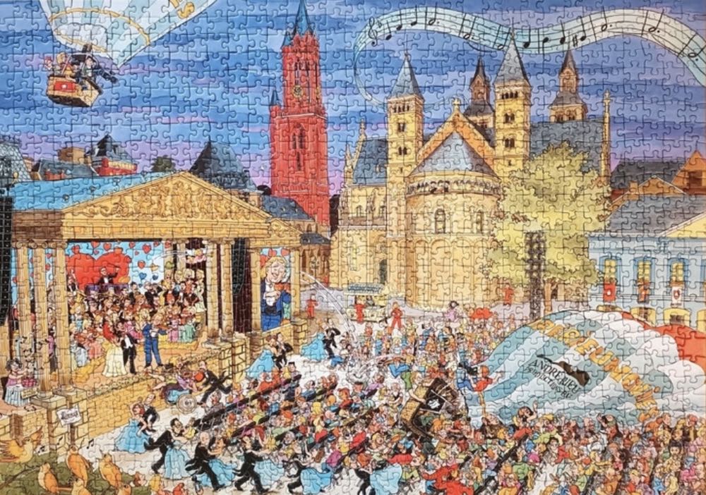 Cities Of The World Maastricht (Saskia Lenen) - Ravensburger puzzle collectible [Barcode 4005556175802] - Main Image 3