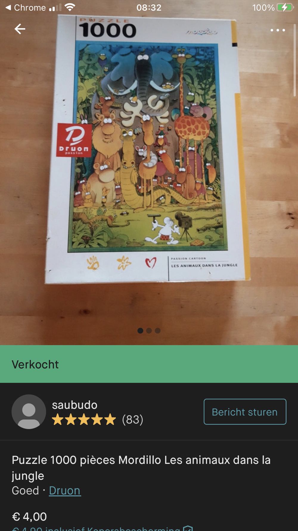 Photo/Animaux Dans La Jungle - Druon Passion puzzle collectible - Main Image 3