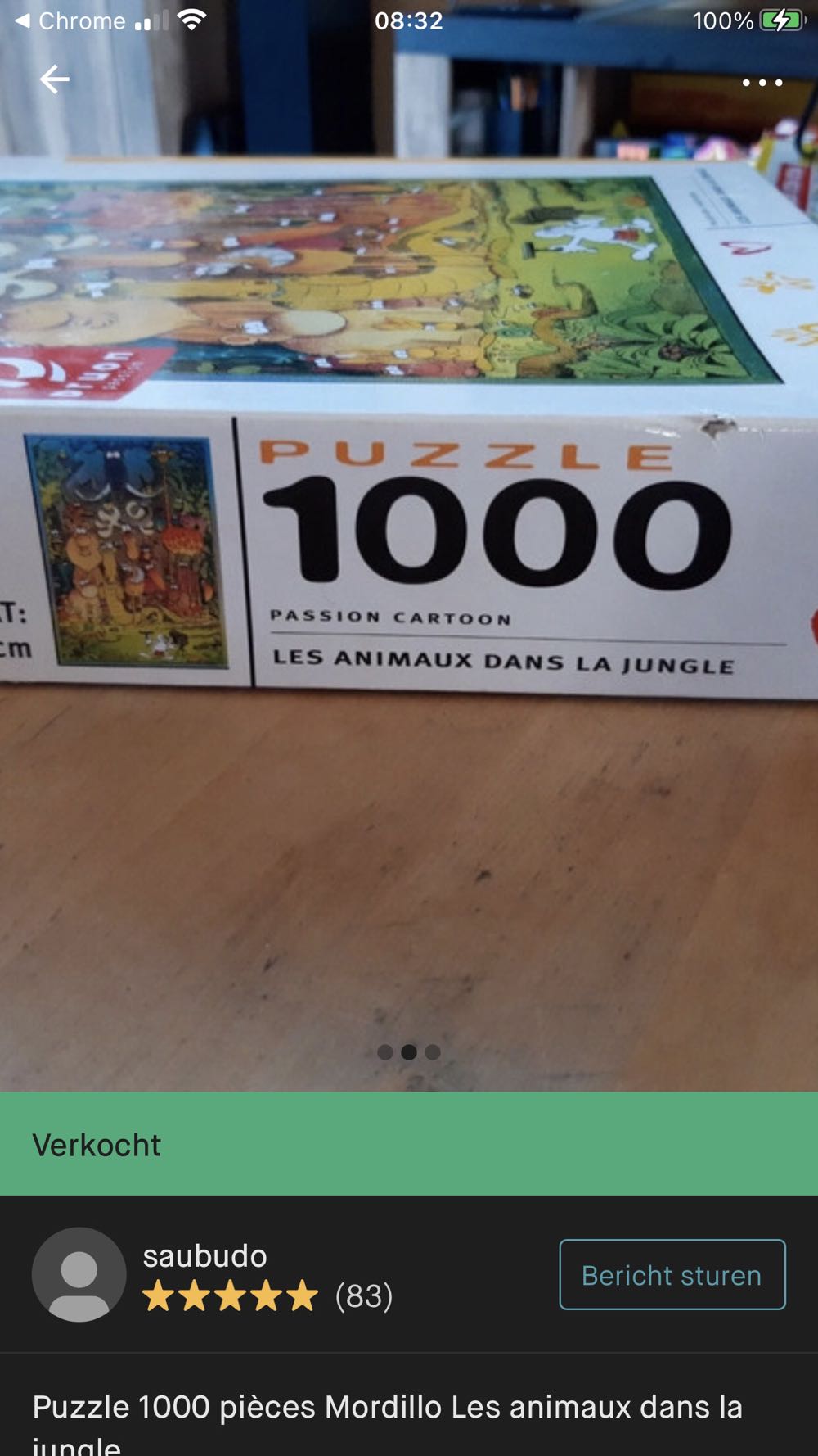 Photo/Animaux Dans La Jungle - Druon Passion puzzle collectible - Main Image 4