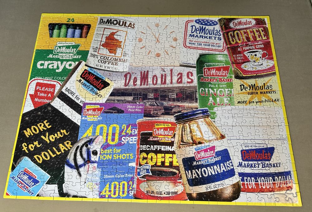 Market Basket - White Mountain puzzle collectible [Barcode 724819267224] - Main Image 2