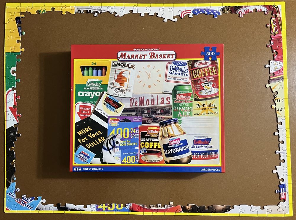 Market Basket - White Mountain puzzle collectible [Barcode 724819267224] - Main Image 4