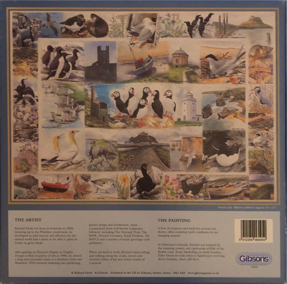Fishermans Friend 🐦 - Gibsons puzzle collectible [Barcode 5012269060959] - Main Image 2