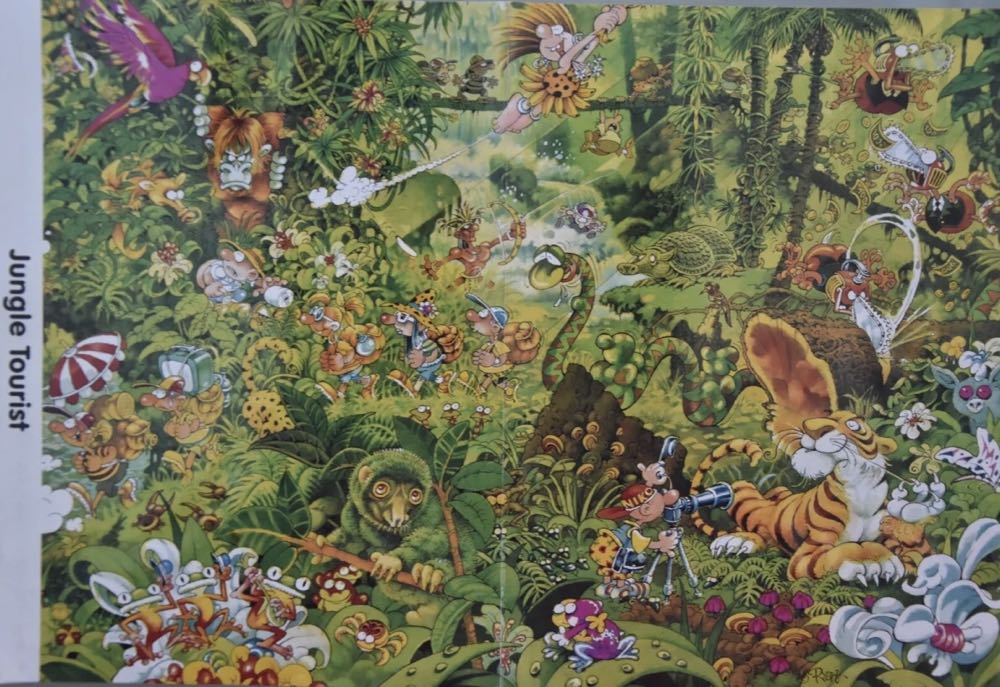 Jungle Tourist (Maken) - Heye Puzzle puzzle collectible [Barcode 4001689290900] - Main Image 2
