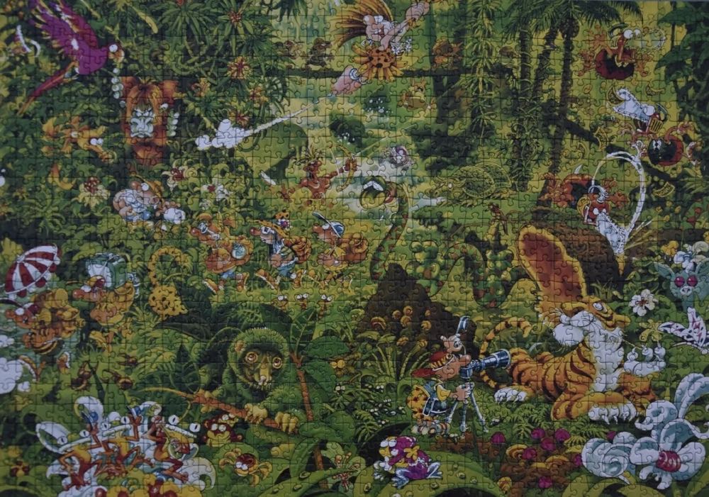 Jungle Tourist (Maken) - Heye Puzzle puzzle collectible [Barcode 4001689290900] - Main Image 3