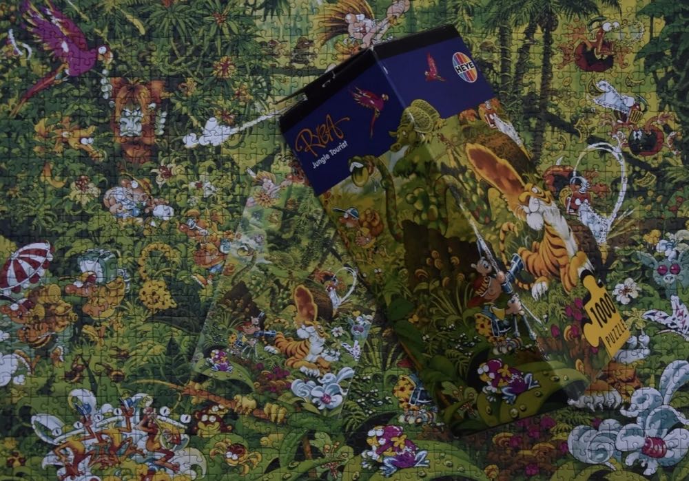 Jungle Tourist (Maken) - Heye Puzzle puzzle collectible [Barcode 4001689290900] - Main Image 4