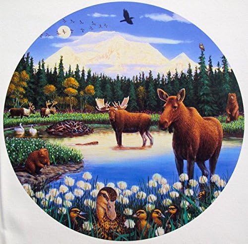 Moonlighting At Mount Denali - From Stephanie - Great American Puzzle Company puzzle collectible [Barcode 010563009372] - Main Image 2