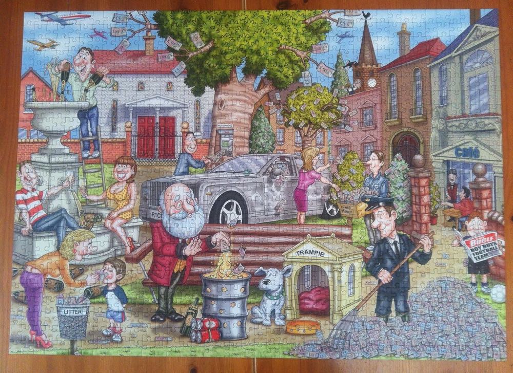 #1 If Money Grows On Trees - Wasgij puzzle collectible - Main Image 2