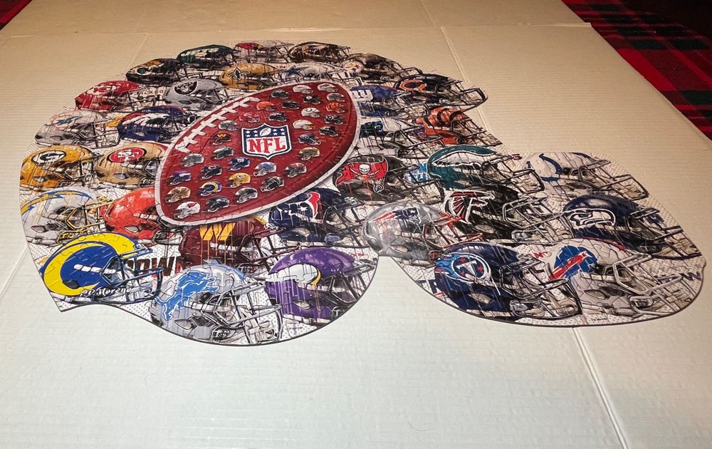 Nfl Teams 500 Pc. Puzzle - Masterpieces 🇺🇸 puzzle collectible [Barcode 705988018152] - Main Image 2