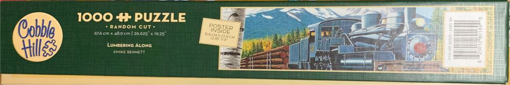 Lumbering Along - Cobble Hill puzzle collectible [Barcode 625012801690] - Main Image 2