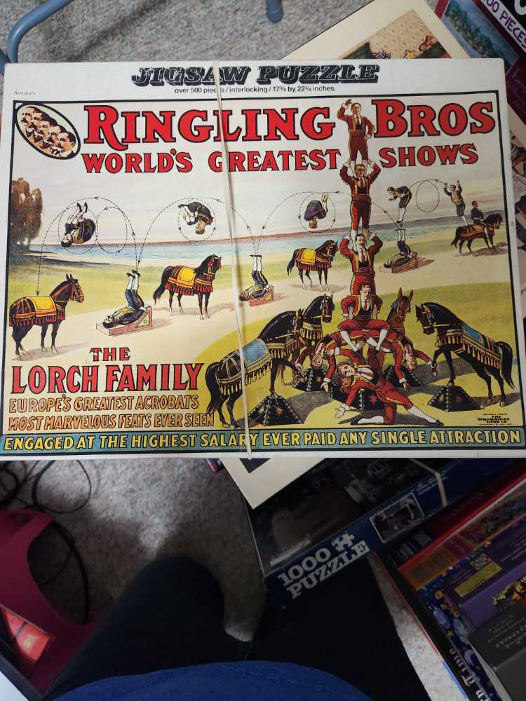 Puzzlefolk Jigsaw Puzzle; Maskerade By Daria Solak; Pieces