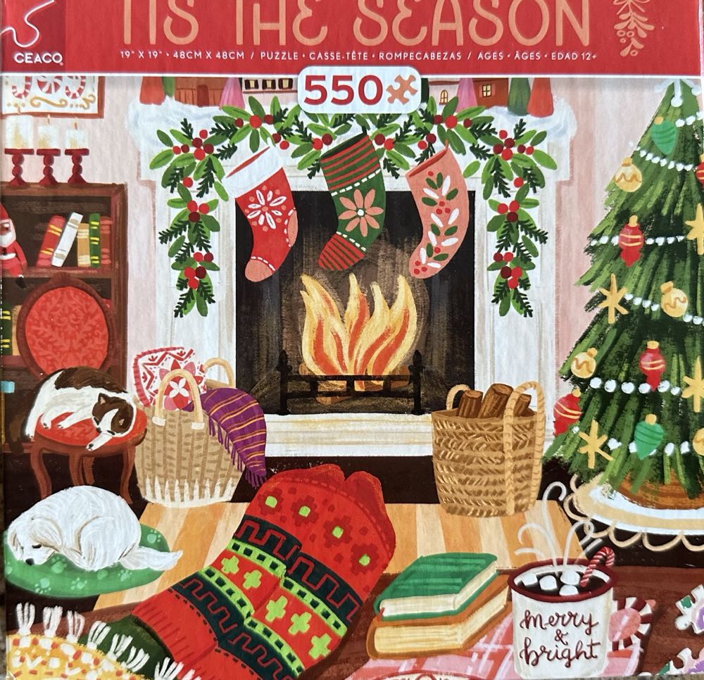 Cozy Christmas Vibes - Ceaco puzzle collectible - Main Image 1