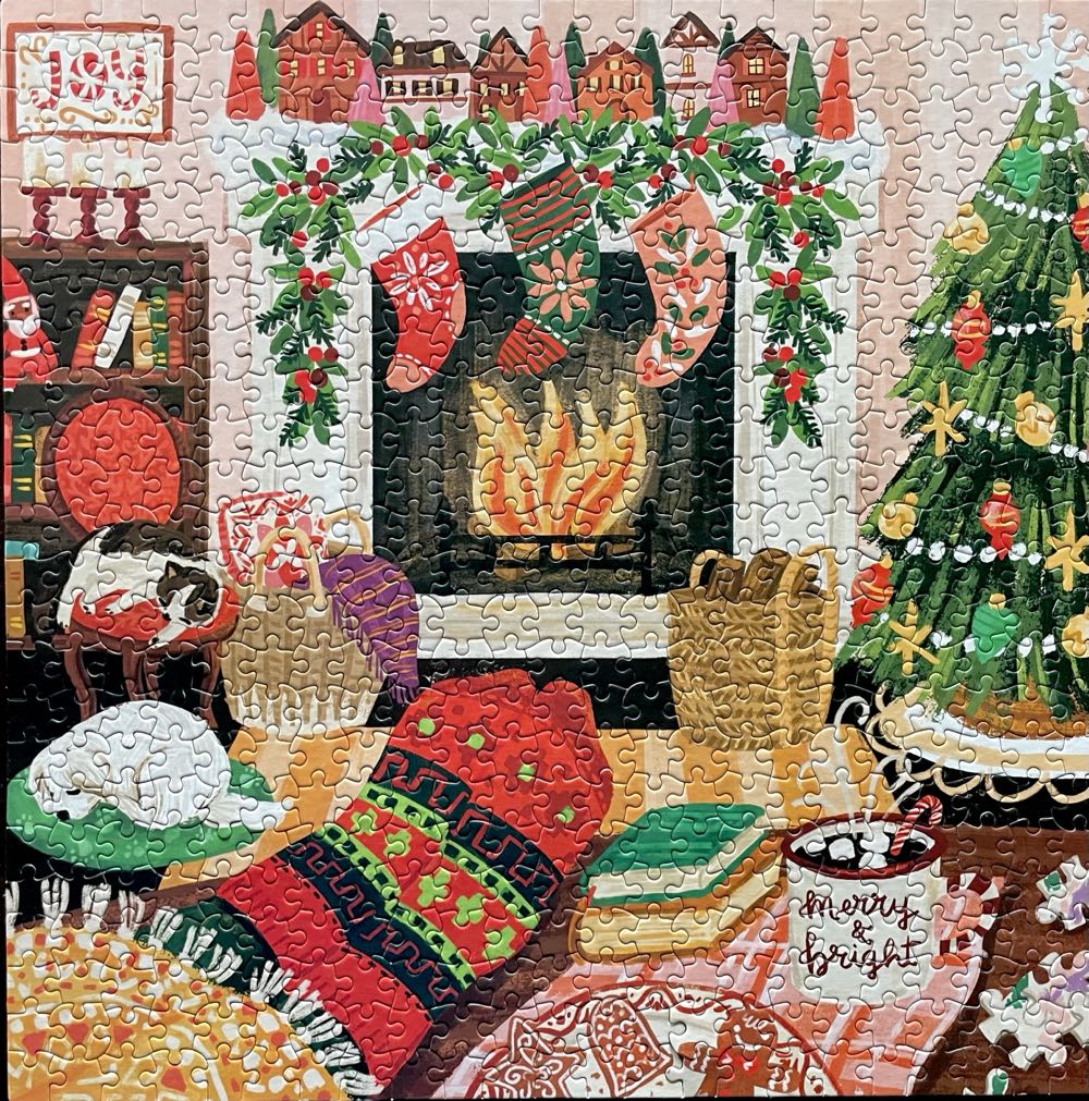 Cozy Christmas Vibes - Ceaco puzzle collectible - Main Image 2