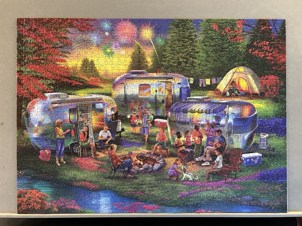 Shiny Happy Campers - Cra-Z-Art puzzle collectible [Barcode 4895145442794] - Main Image 2
