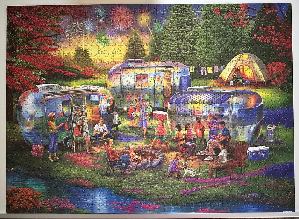 Shiny Happy Campers - Cra-Z-Art puzzle collectible [Barcode 4895145442794] - Main Image 3
