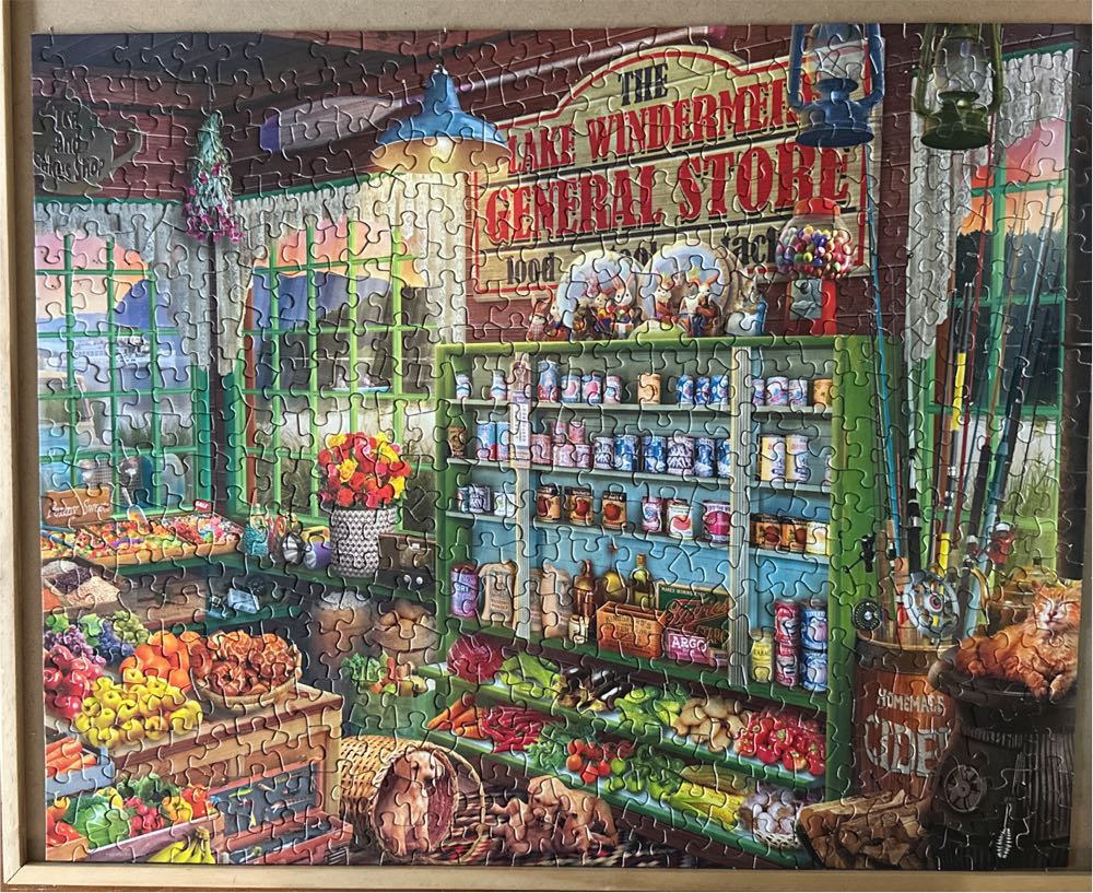 SOLD Missing 1 -Springbok  - Springbok puzzle collectible [Barcode 091683016778] - Main Image 2