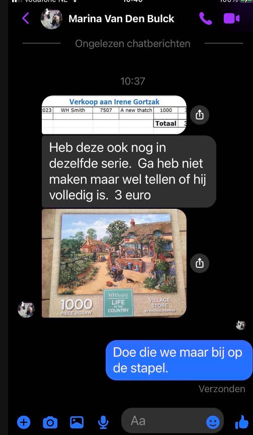 Village Store - WHSMITH puzzle collectible [Barcode 5013872003593] - Main Image 3