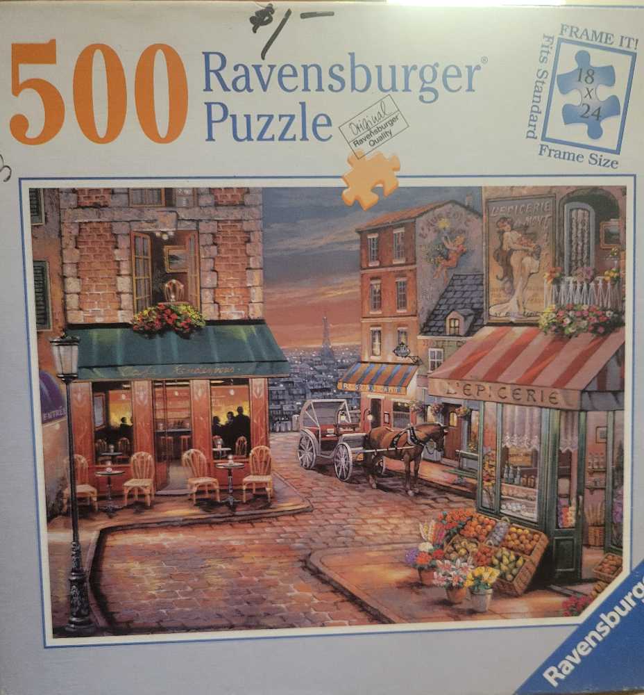 Cafe Rendezvous - Ravensburger puzzle collectible [Barcode 5699214819710] - Main Image 2