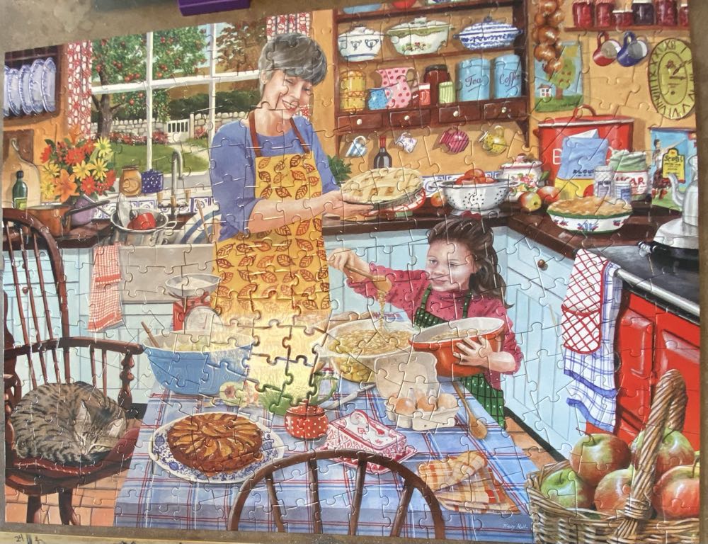 Grandma’s Kitchen Apple Crumble - Bits & Pieces 🇺🇸 puzzle collectible [Barcode 192949051400] - Main Image 3