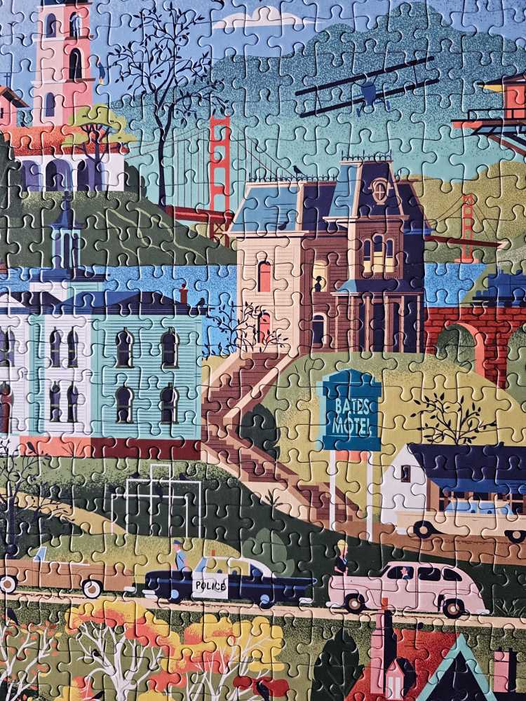 Movie Masters Hitchcock Films - Heye Puzzle puzzle collectible [Barcode 4001689300296] - Main Image 3