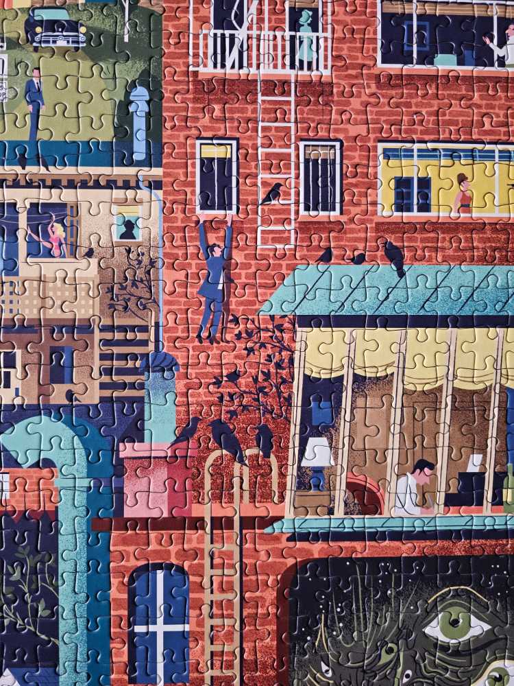 Movie Masters Hitchcock Films - Heye Puzzle puzzle collectible [Barcode 4001689300296] - Main Image 4