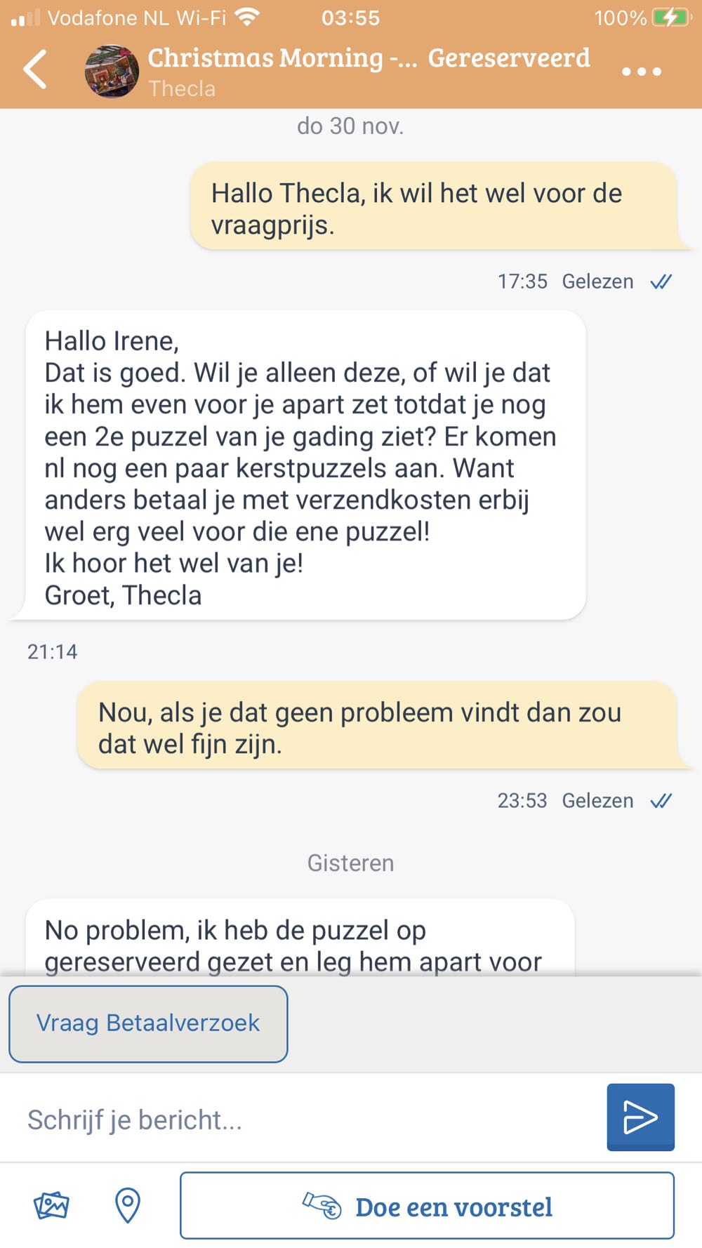 Christmas Morning Scannen - Falcon de luxe puzzle collectible - Main Image 4