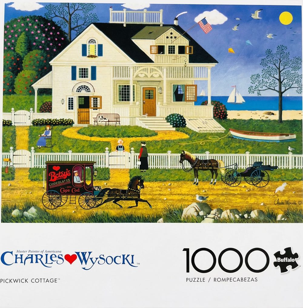Pickwick Cottage - Buffalo puzzle collectible [Barcode 079346133079] - Main Image 3