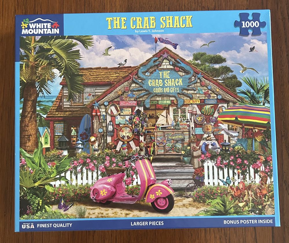 The Crab Shack-New - White Mountain puzzle collectible [Barcode 724819265718] - Main Image 4