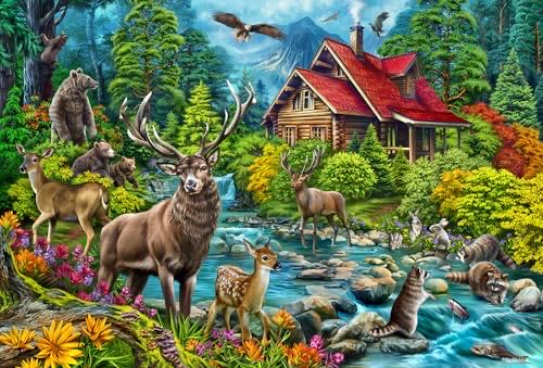 10 Thomas Kinkade Puzzle Pack