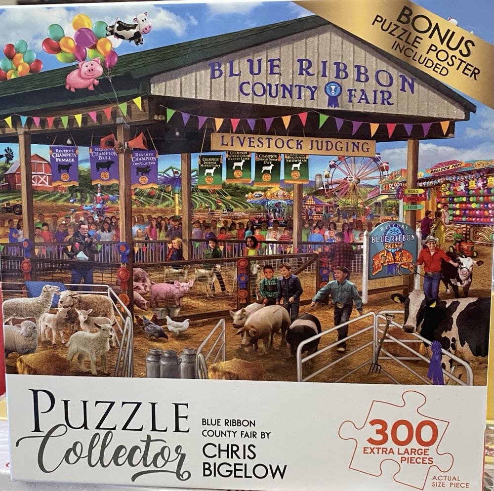 Blue Ribbon County Fair - Roseart puzzle collectible [Barcode 4895145439886] - Main Image 2