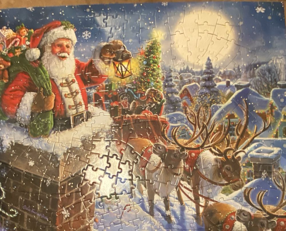 Santa’s First Stop - Bits & Pieces puzzle collectible [Barcode 192949076472] - Main Image 2