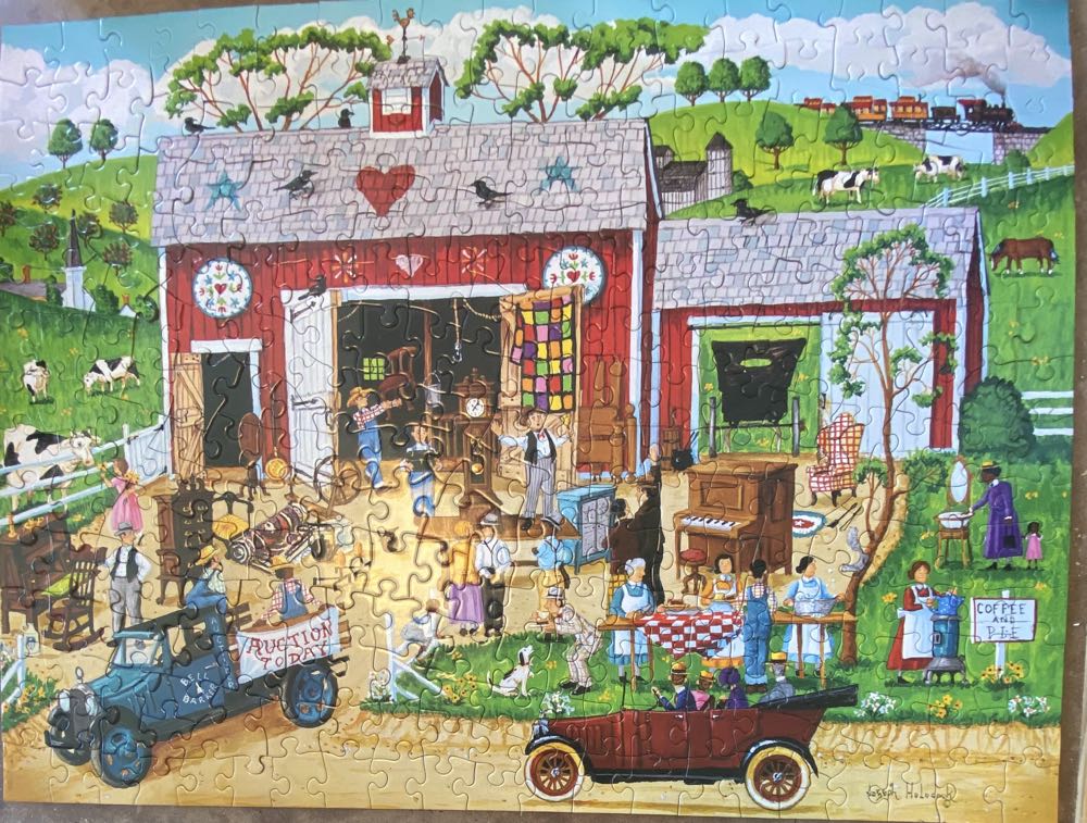 Bell And Barker Auction - Bits & Pieces puzzle collectible [Barcode 192949075062] - Main Image 2