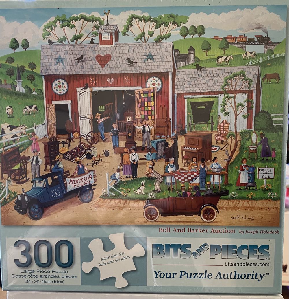 Bell And Barker Auction - Bits & Pieces puzzle collectible [Barcode 192949075062] - Main Image 3