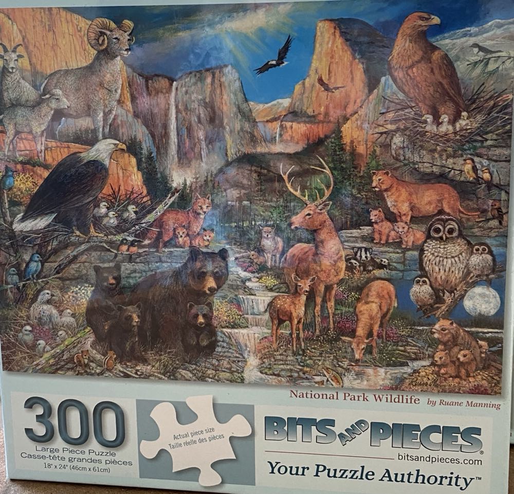 National Park Wildlife - Bits & Pieces puzzle collectible [Barcode 192949066787] - Main Image 2